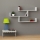 Estante de pared TIBET 66,5x119 cm blanco