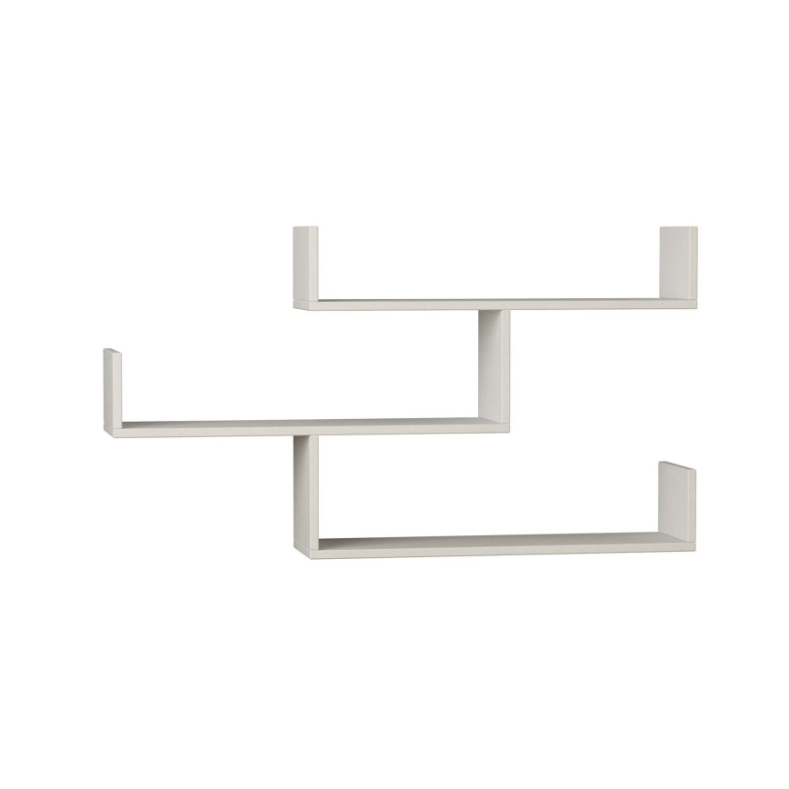 Estante de pared TIBET 66,5x119 cm blanco
