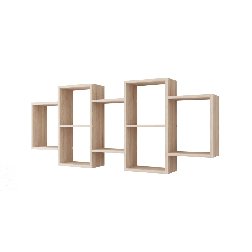 Estante de pared TRIO 65x161 cm roble sonoma