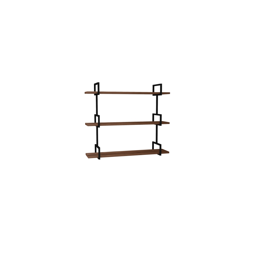 Estante de pared URAS 76x90 cm pino