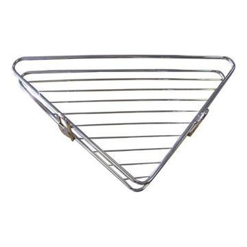 Estante esquinero de ducha 25x34 cm cromo brillante