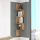 Estante esquinero de pared 117,2x22 cm pino atlántico