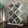 Estante para libros KUMSAL 129x90 cm blanco