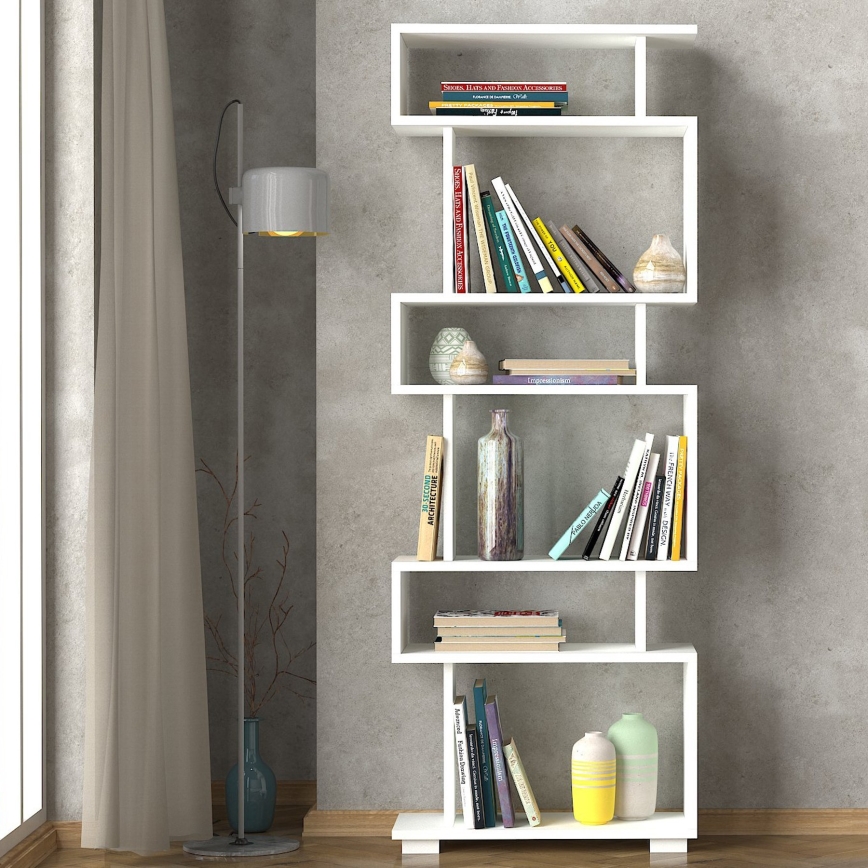 Estantería BLOK 165x60 cm blanco