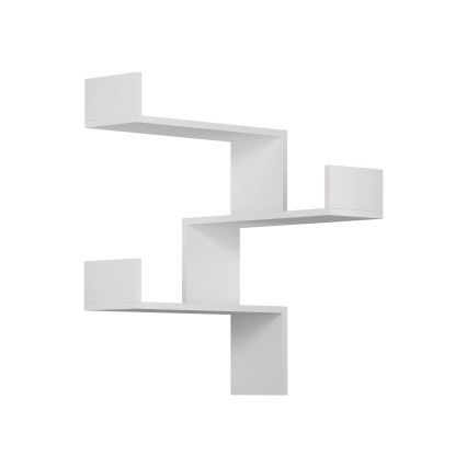 Estantería de esquina LUKSA 90x60 cm blanco