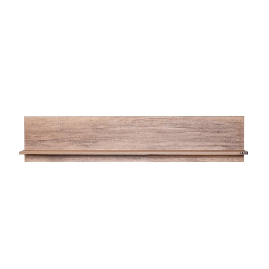 Estantería de pared 25x120 cm marrón
