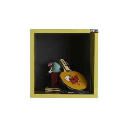 Estantería de pared 33x33 cm verde