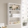 Estantería de pared 60x43,2 cm blanco