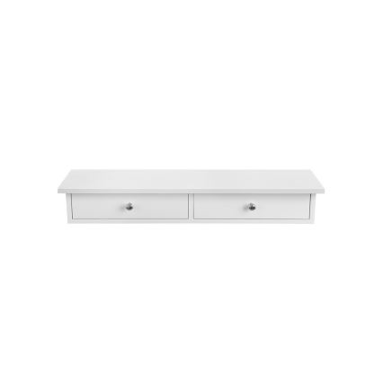 Estantería de pared con compartimentos SHELFY, blanca
