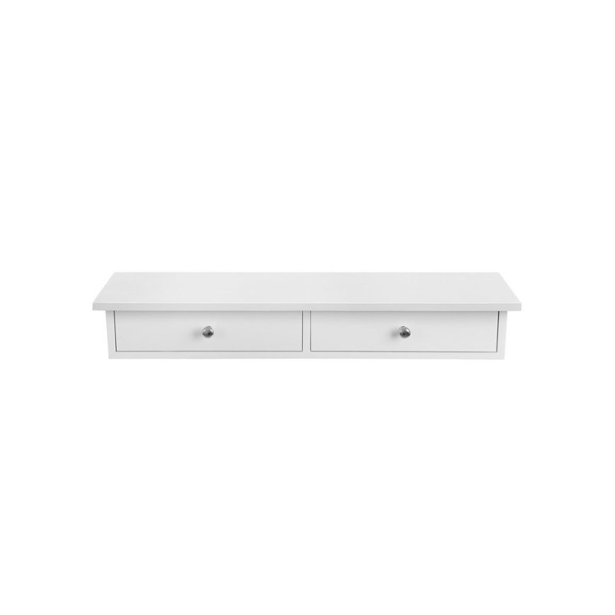 Estantería de pared con compartimentos SHELFY, blanca