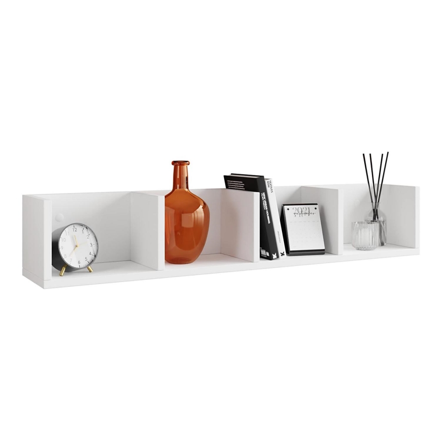 Estantería de pared LOTIKO 17x95 cm blanco