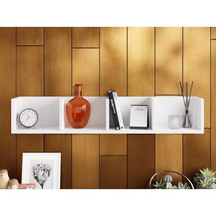 Estantería de pared LOTIKO 17x95 cm blanco