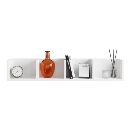Estantería de pared LOTIKO 17x95 cm blanco