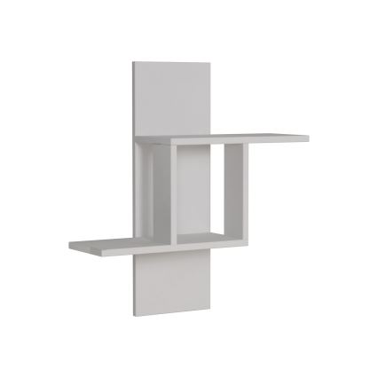 Estantería de pared MILL 70x64 cm blanco