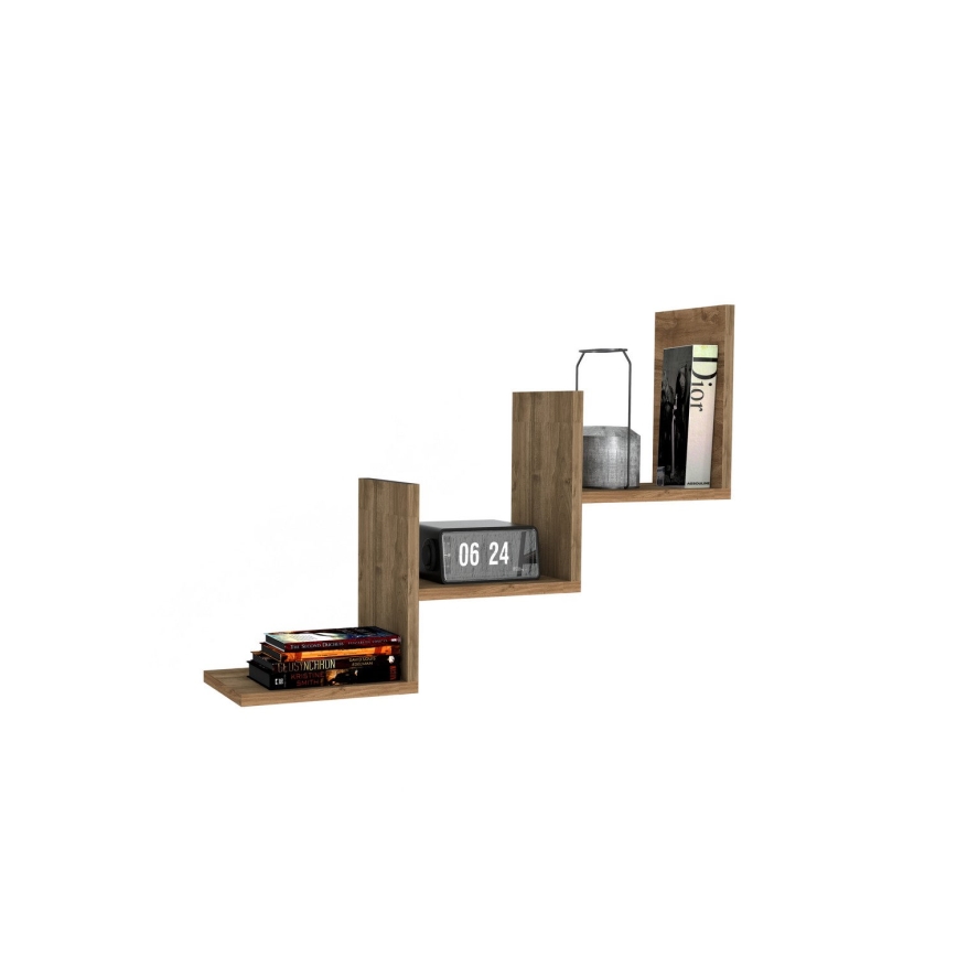 Estantería de pared MIST 60x90 cm marrón