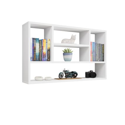 Estantería de pared PAPIKO 60x100 cm blanco