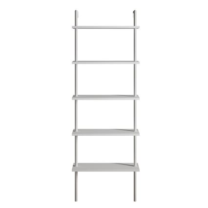 Estantería de pared para libros PAULA 174x60 cm blanco