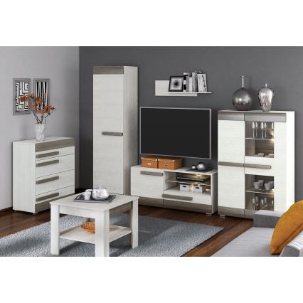 Estantería de pared SARPA 23x92 cm blanco+