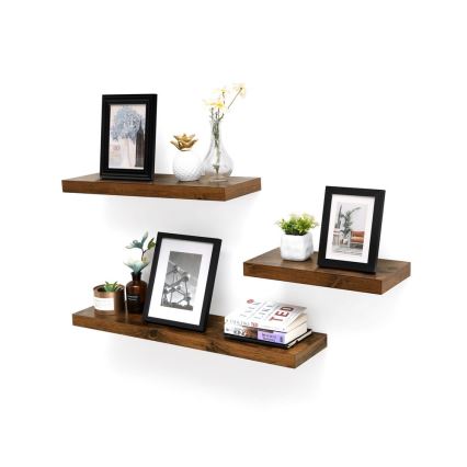 Estantería de pared SHELFY, marrón