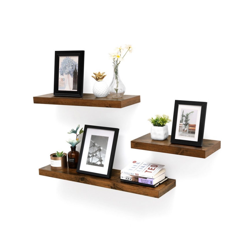 Estantería de pared SHELFY, marrón