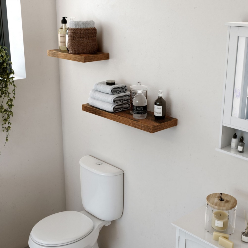 Estantería de pared SHELFY, marrón