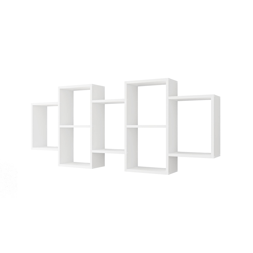 Estantería de pared TRIO 65x161 cm blanco