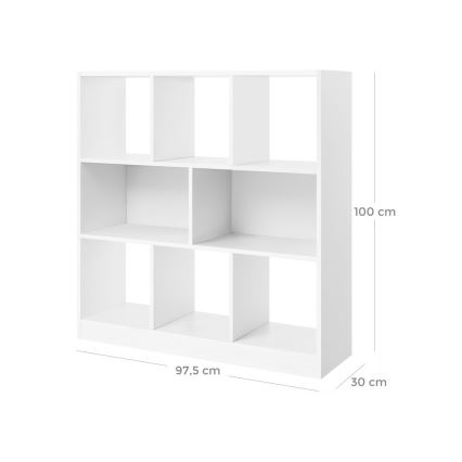 Estantería DOVARO blanca