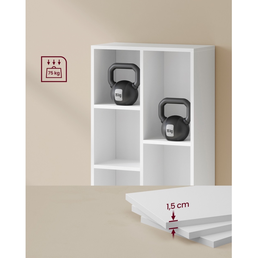 Estantería DOVARO blanca