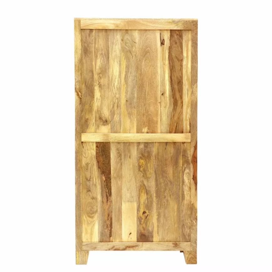 Estantería MANU 180x90 cm madera maciza/árbol de mango