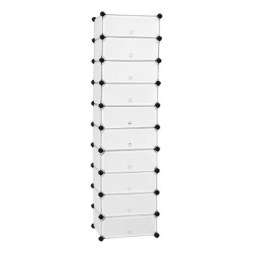 Estantería modular con cajones BOXIFY blanca