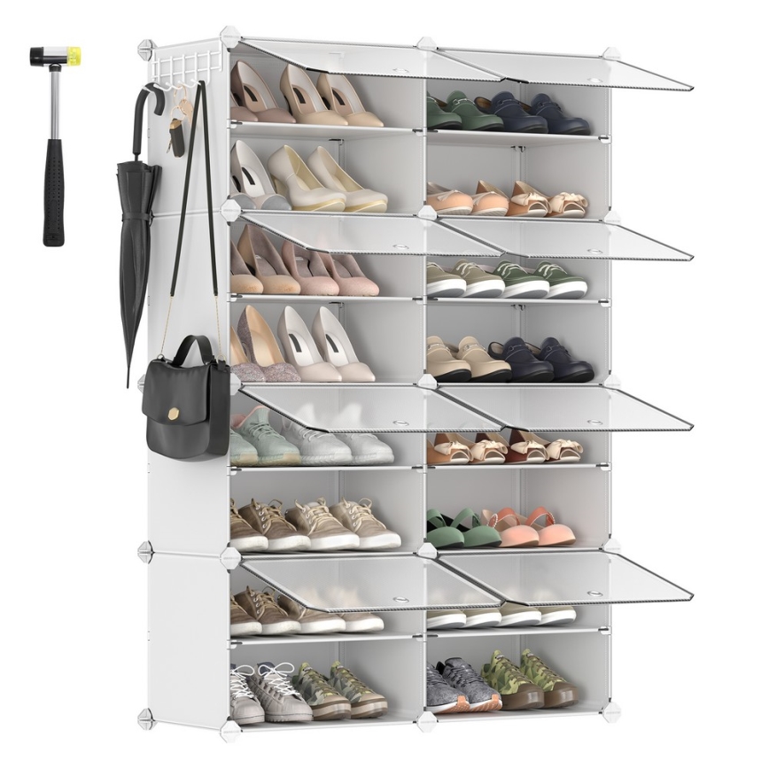 Estantería modular con compartimentos BOXIFY blanca