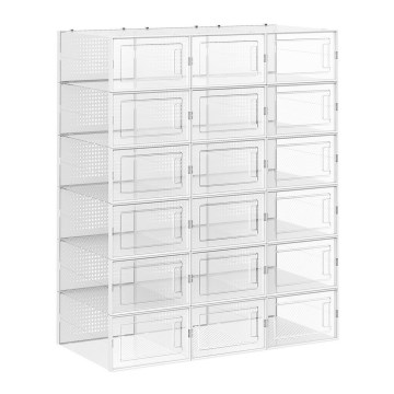 Estantería modular con compartimentos BOXIFY blanca