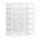Estantería modular con compartimentos BOXIFY blanca