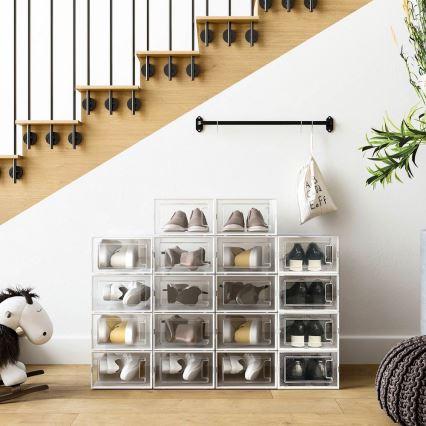 Estantería modular con compartimentos BOXIFY blanca