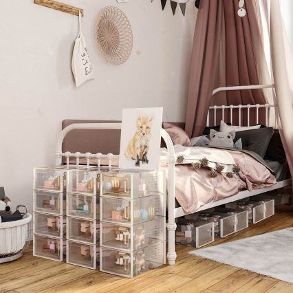 Estantería modular con compartimentos BOXIFY blanca