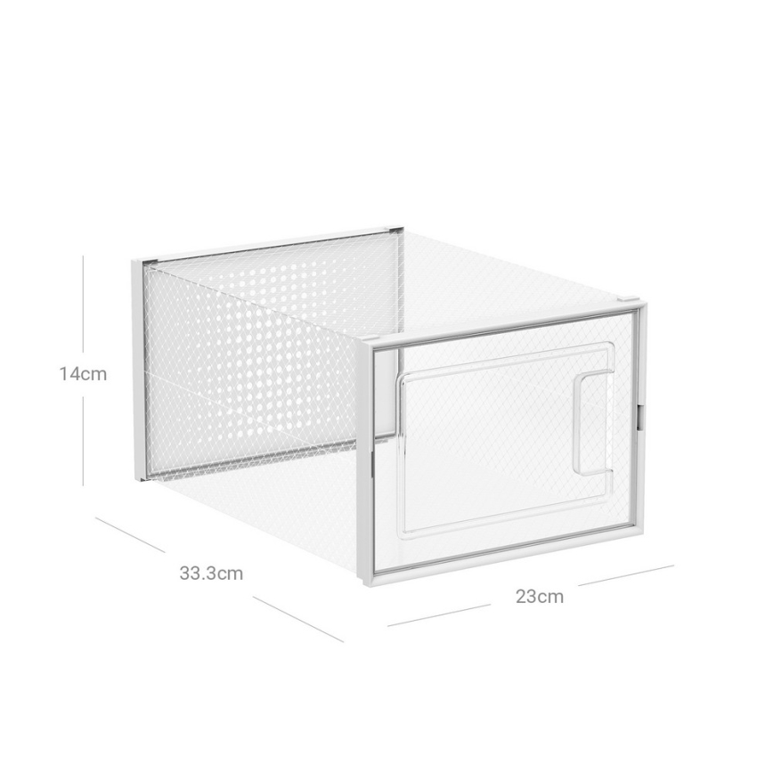 Estantería modular con compartimentos BOXIFY blanca