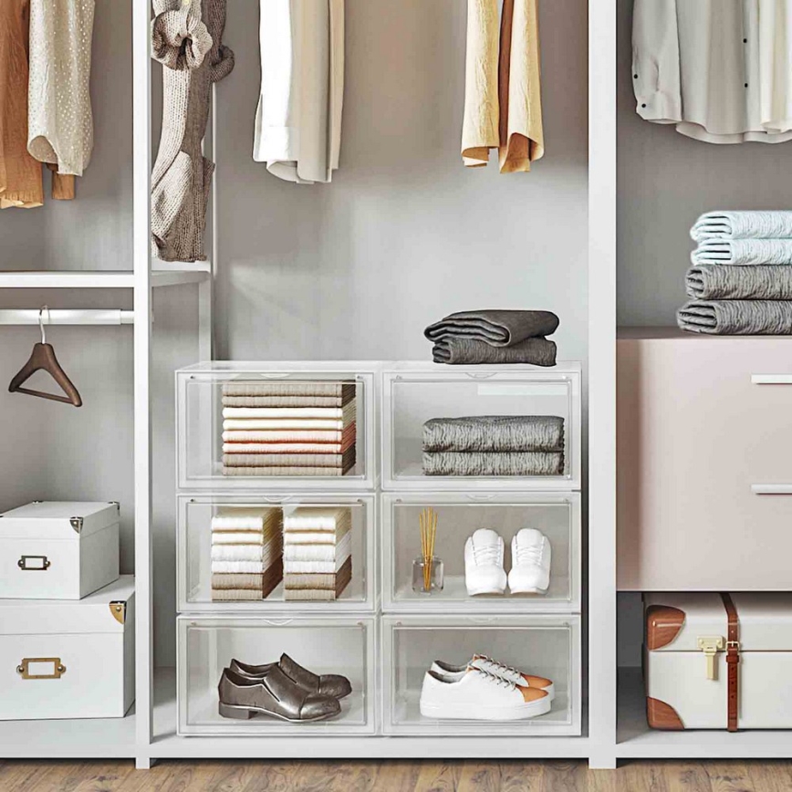 Estantería modular con compartimentos BOXIFY blanca