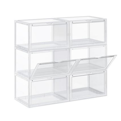 Estantería modular con compartimentos BOXIFY blanca