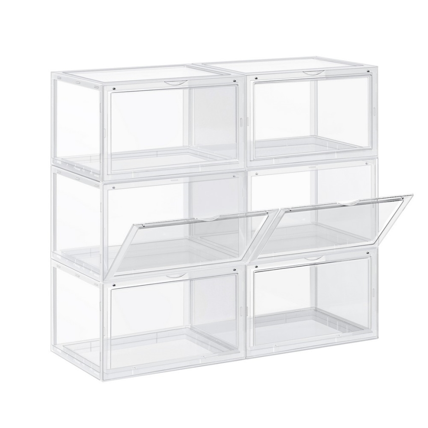 Estantería modular con compartimentos BOXIFY blanca