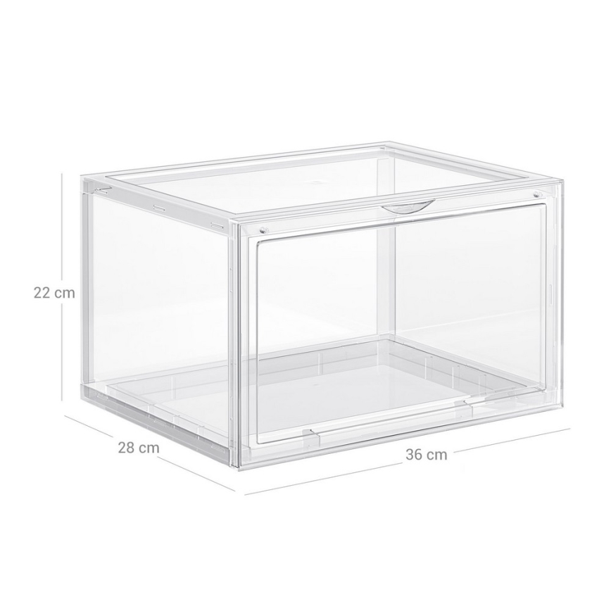 Estantería modular con compartimentos BOXIFY blanca