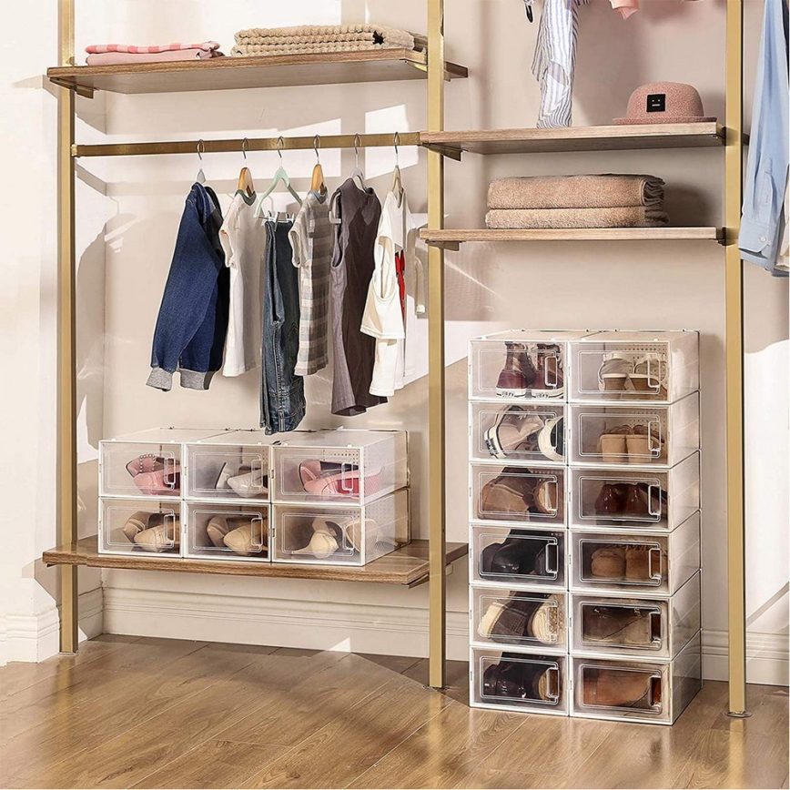 Estantería modular con compartimentos BOXIFY, blanca