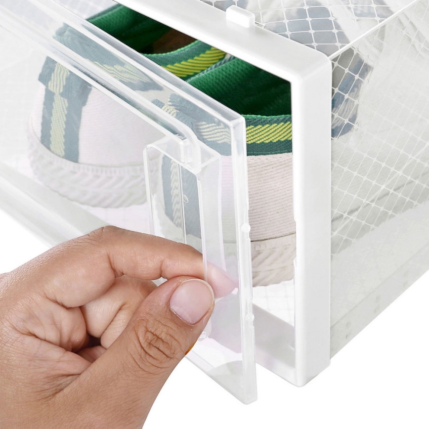 Estantería modular con compartimentos BOXIFY, blanca