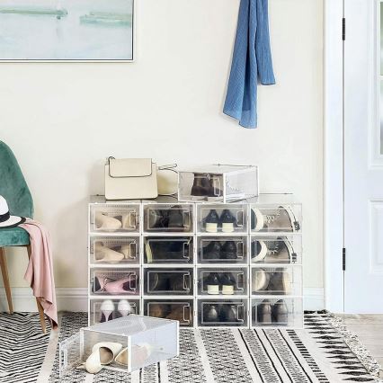 Estantería modular con compartimentos BOXIFY, blanca