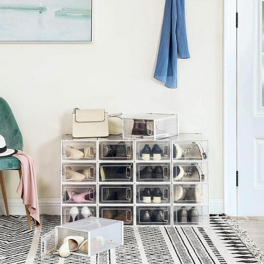 Estantería modular con compartimentos BOXIFY, blanca