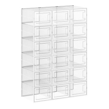Estantería modular con compartimentos BOXIFY blanca