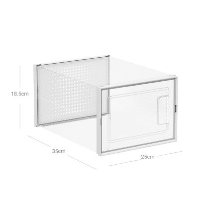 Estantería modular con compartimentos BOXIFY blanca