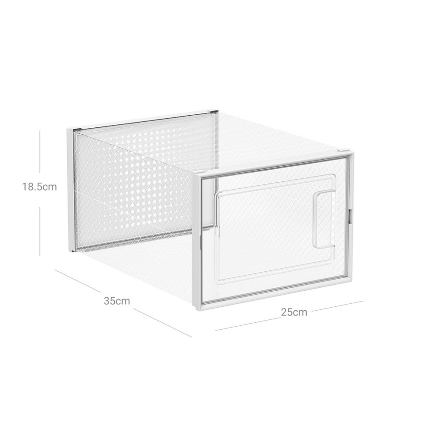 Estantería modular con compartimentos BOXIFY blanca