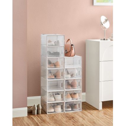 Estantería modular con compartimentos BOXIFY blanca