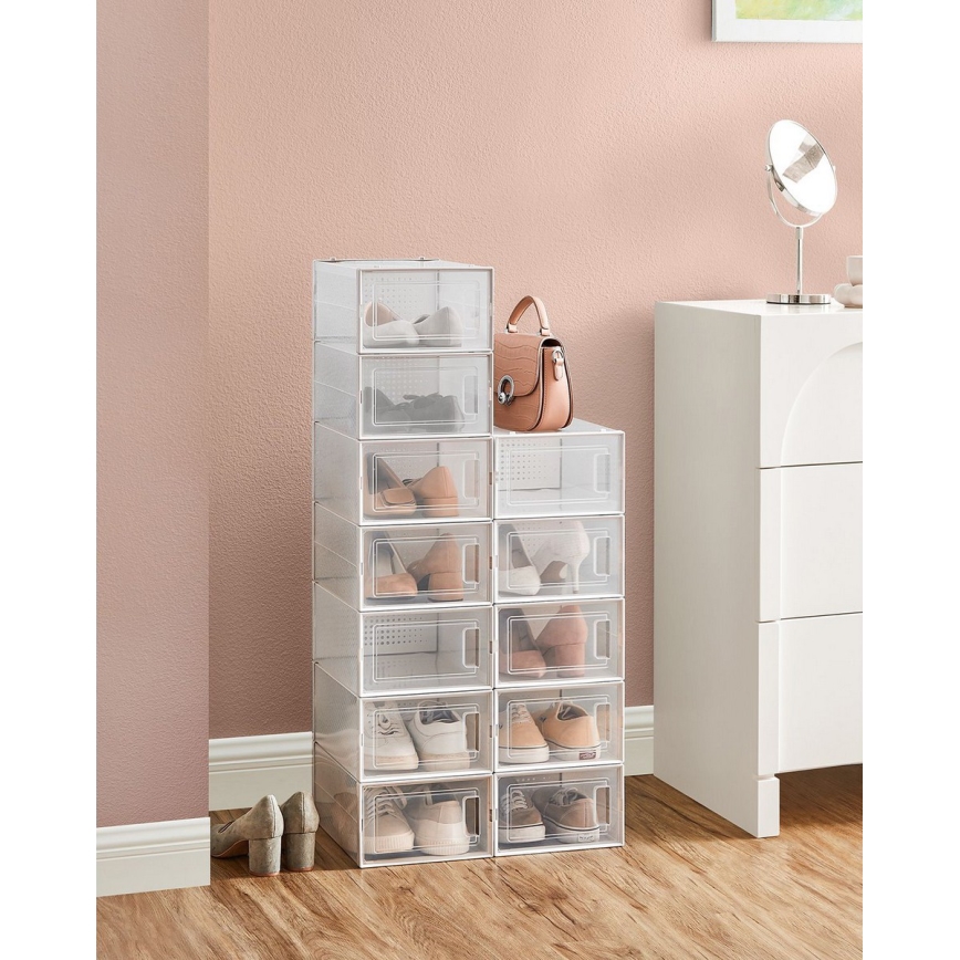 Estantería modular con compartimentos BOXIFY blanca