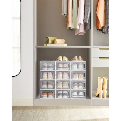 Estantería modular con compartimentos BOXIFY blanca